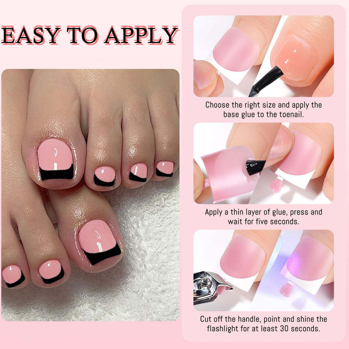 LoveOurHome lifestyle pedicure at the beach for travel-ready nails