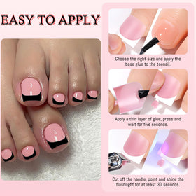 LoveOurHome lifestyle pedicure at the beach for travel-ready nails