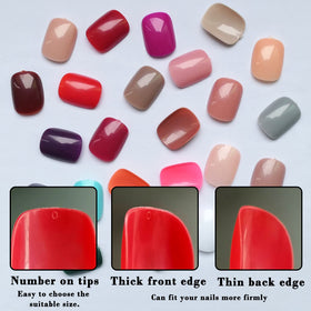 LoveOurHome glossy nail surface detail showing shine and durable texture