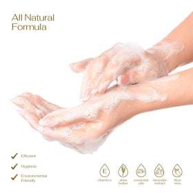 LOVERY fragrance labels with citrus icons highlighting essential-oil scents and fresh aromatic benefit