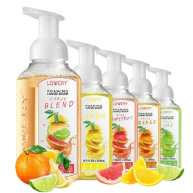 LOVERY hand lather demonstration showing rich foam that spreads easily for efficient hand coverage
