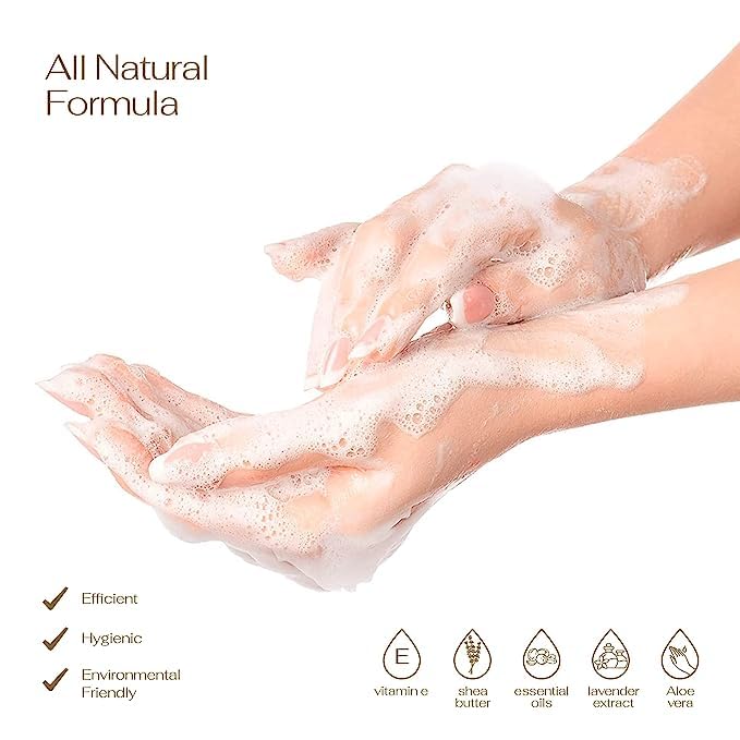 LOVERY lifestyle bathroom counter display conveying fresh scented ambiance