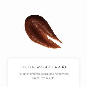 Loving Tan applicator mitt detail illustrating smooth streak-free blending