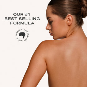 Loving Tan two-hour development on skin showing natural deepened tan