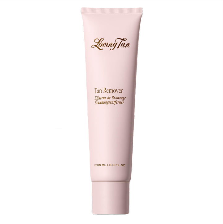 Loving Tan bottle front view showing label and product benefit