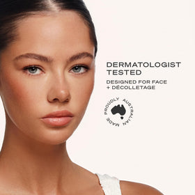 Loving Tan before and after side profile showing natural-looking bronze
