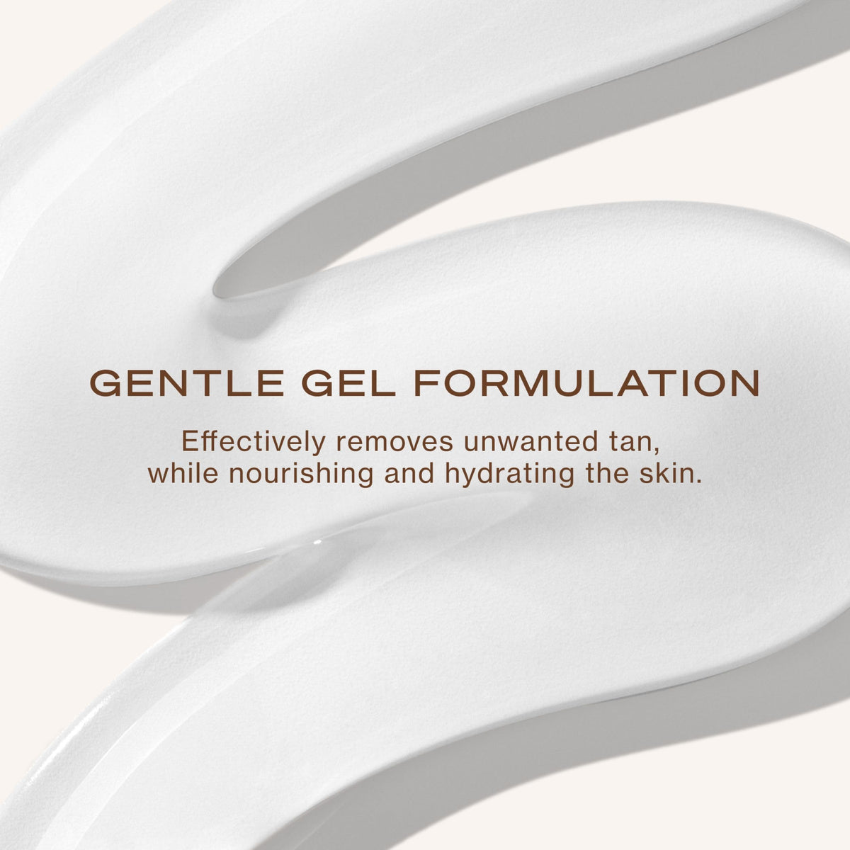 Loving Tan gel applied to hand demonstrating easy application benefit