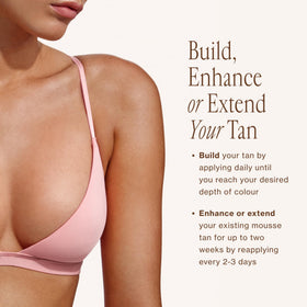 Loving Tan updated packaging design highlighting professional finish and aesthetic benefit