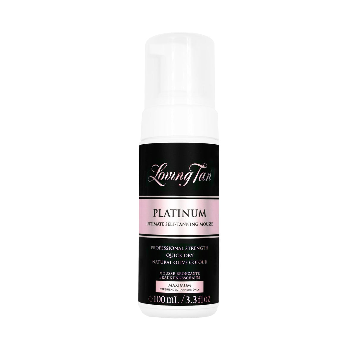 Loving Tan front packaging showing product and premium design, conveys quality