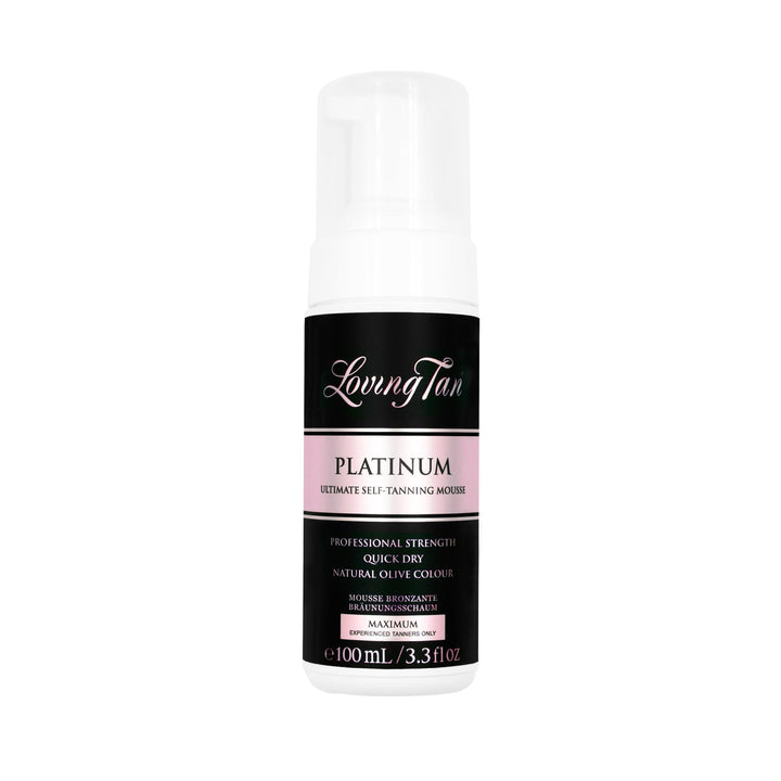 Loving Tan front packaging showing product and premium design, conveys quality