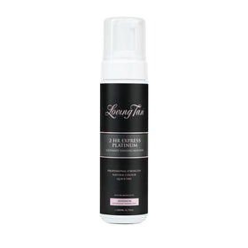 Loving Tan front packaging showing bottle and branding, communicates professional quality