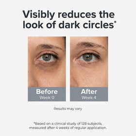 Loxadz roller applied under eye during morning routine for brightening effect