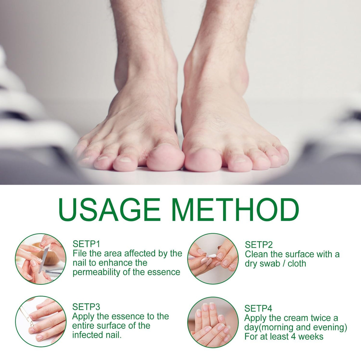 LOYOTICE used during a hand care routine showing moisturized nails and healthier appearance