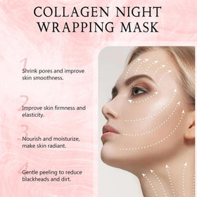 LOYOTICE open jar texture showing smooth collagen mask consistency to hydrate