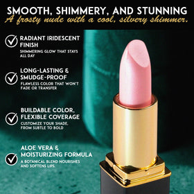 L'Paige L44 packaging label close-up highlighting ingredient and shade info