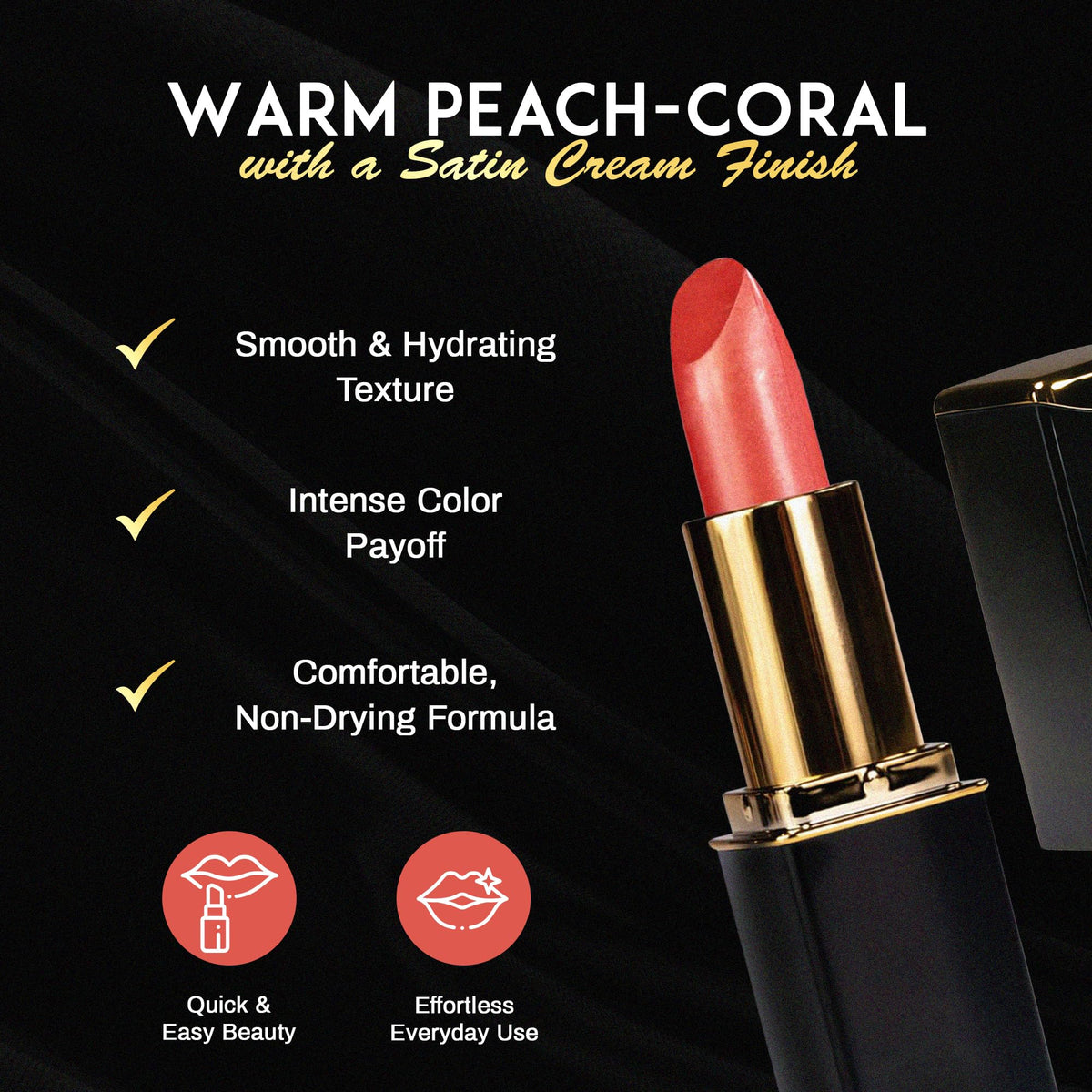 L'Paige L49 with makeup flatlay pairing shade with warm-toned cosmetics for styling ideas