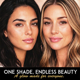 L'Paige lipstick in a beauty bag lifestyle scene suggesting versatile daily use and gifting benefit