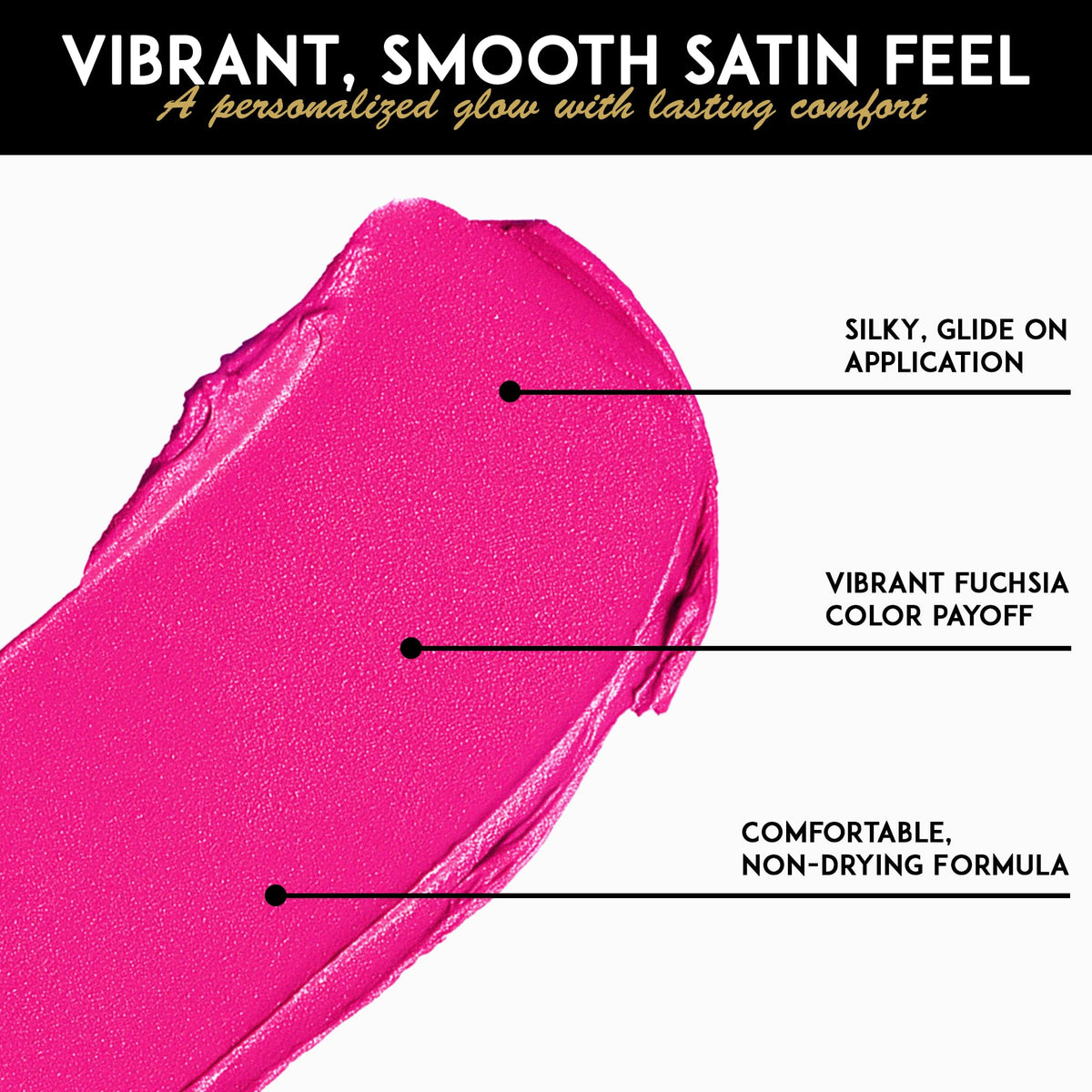 L'Paige creamy texture close-up illustrating smooth satin finish and moisturizing feel