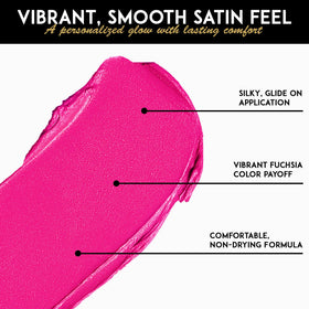 L'Paige creamy texture close-up illustrating smooth satin finish and moisturizing feel