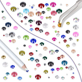 LPBeads decorated jacket with crystals illustrating bold sparkle for garments
