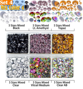 LPBeads tiny rhinestones applied on nails showcasing detailed manicure accent options
