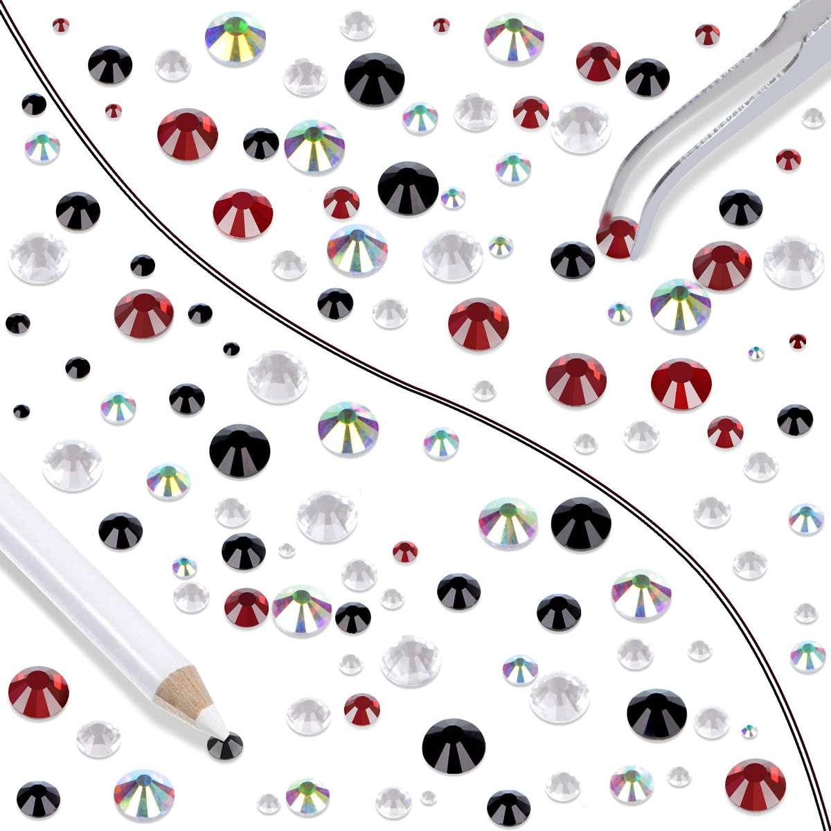 LPBeads size comparison laid out SS6 to SS30 showing scale for design planning and coverage