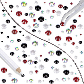 LPBeads size comparison laid out SS6 to SS30 showing scale for design planning and coverage