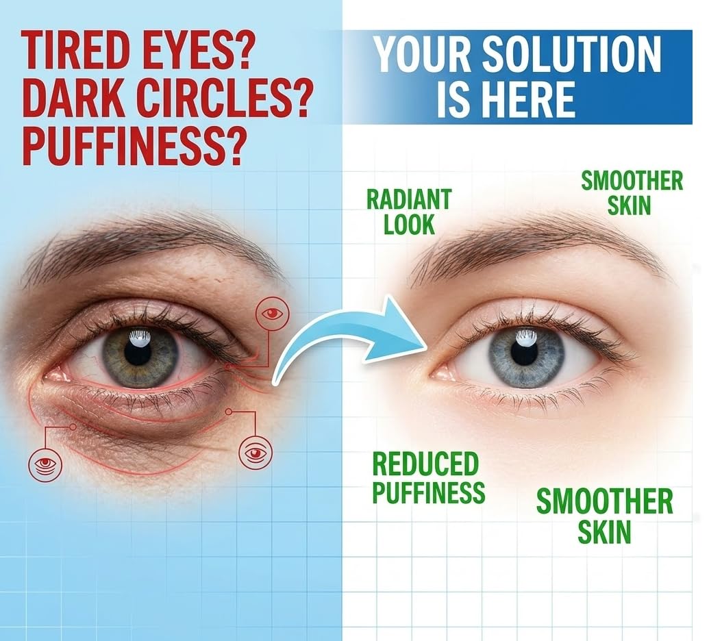 LTNOVAAY applied by man patting under-eye area demonstrating quick absorption