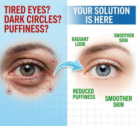 LTNOVAAY applied by man patting under-eye area demonstrating quick absorption