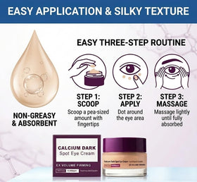 LTNOVAAY label close-up highlighting key actives like calcium gluconate for brightening