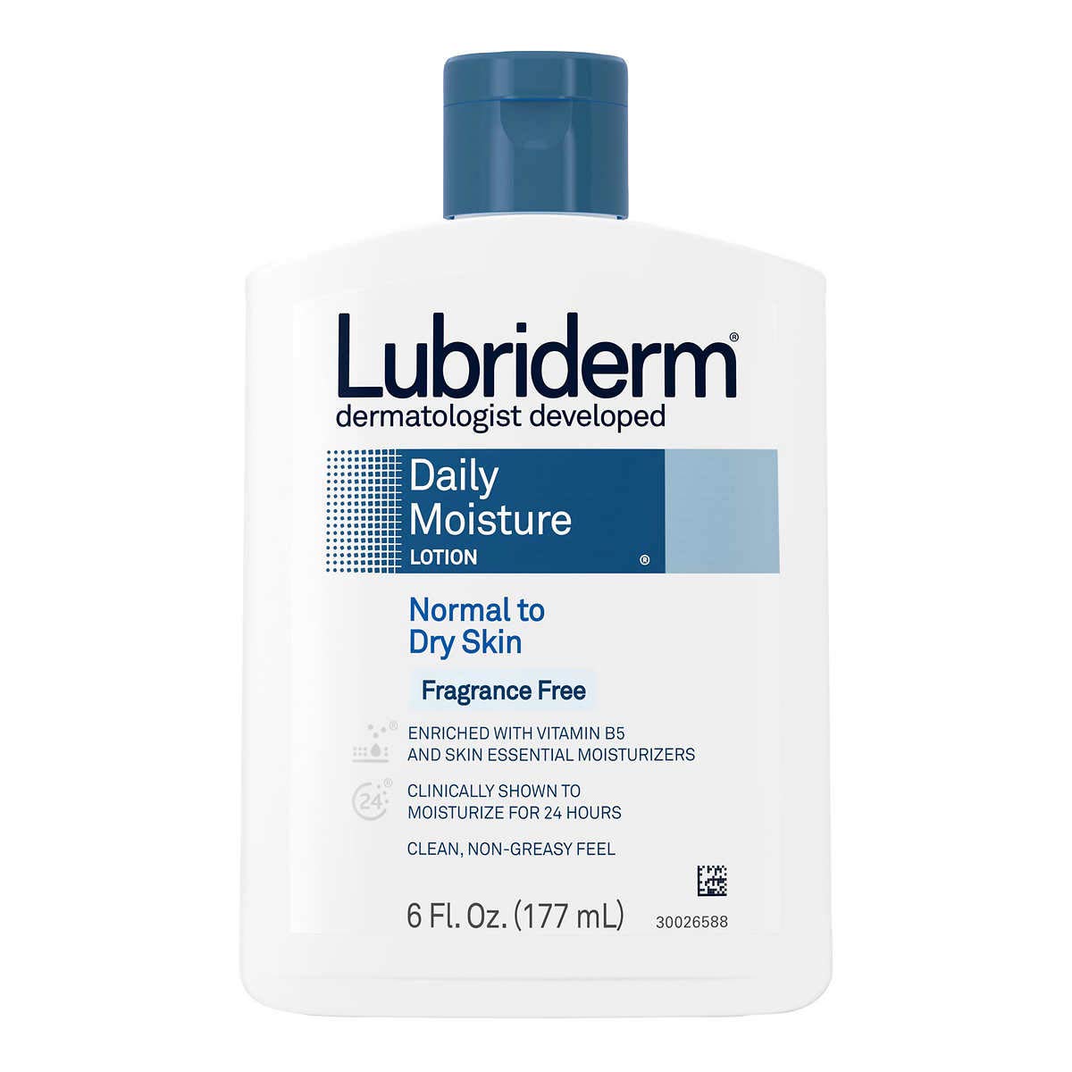 Lubriderm applied on forearm showing smooth hydrated skin