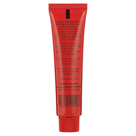 Lucas Papaw tube in a handbag illustrating travel-ready convenience