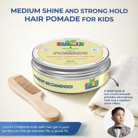 Lucci’s family morning scene showing quick styling benefit