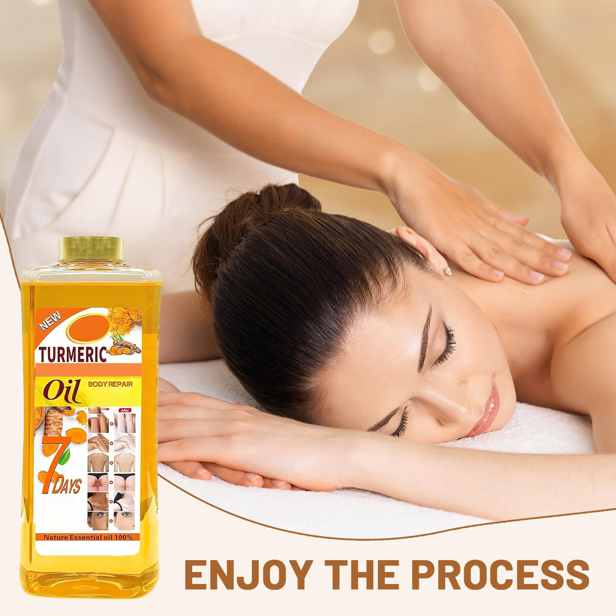 Lucift on bathroom shelf in routine scene conveys everyday nourishing benefit
