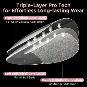 luckyfairy demonstrating bendable gelly material for flexible comfortable wear