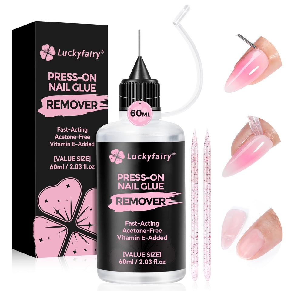Luckyfairy front packaging 60ml showing full bottle and label benefit