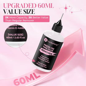 Luckyfairy precision micro-control tip close-up for accurate application