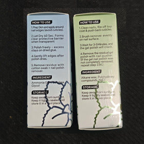Luckyfairy peel-off removal action showing lifted polish being removed