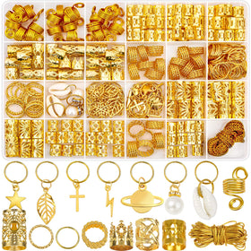 Lucomb front packaging showing full 259-piece kit and organized box benefit