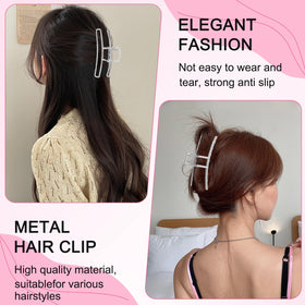 LUKACY clip used in casual ponytail showing effortless style and convenience
