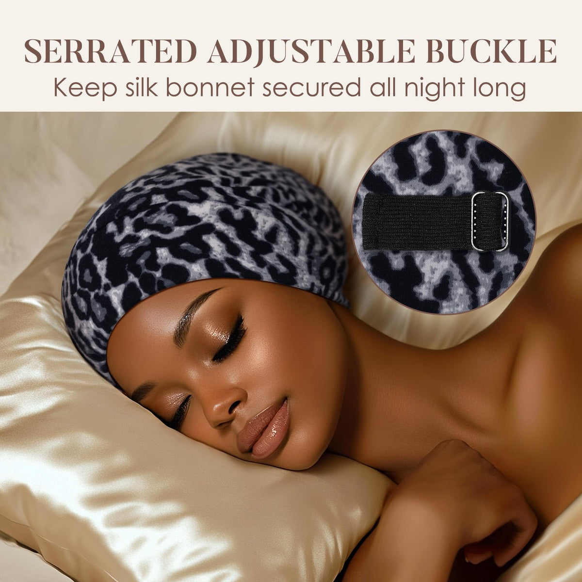 LULUSILK cap in hand shows compact lightweight everyday convenience