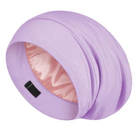 LULUSILK front packaging showing lavender cap and box, attractive gift-ready presentation