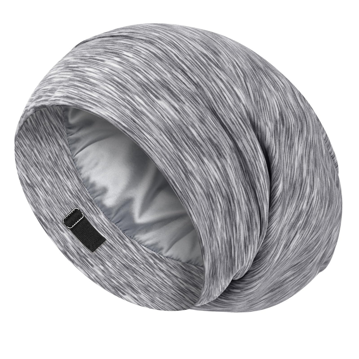 LULUSILK front view light grey cap showing sleek profile and protective design