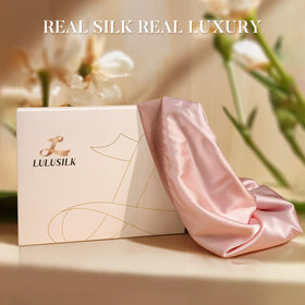 LULUSILK bonnet in gift box ready to present as a thoughtful hair-care gift