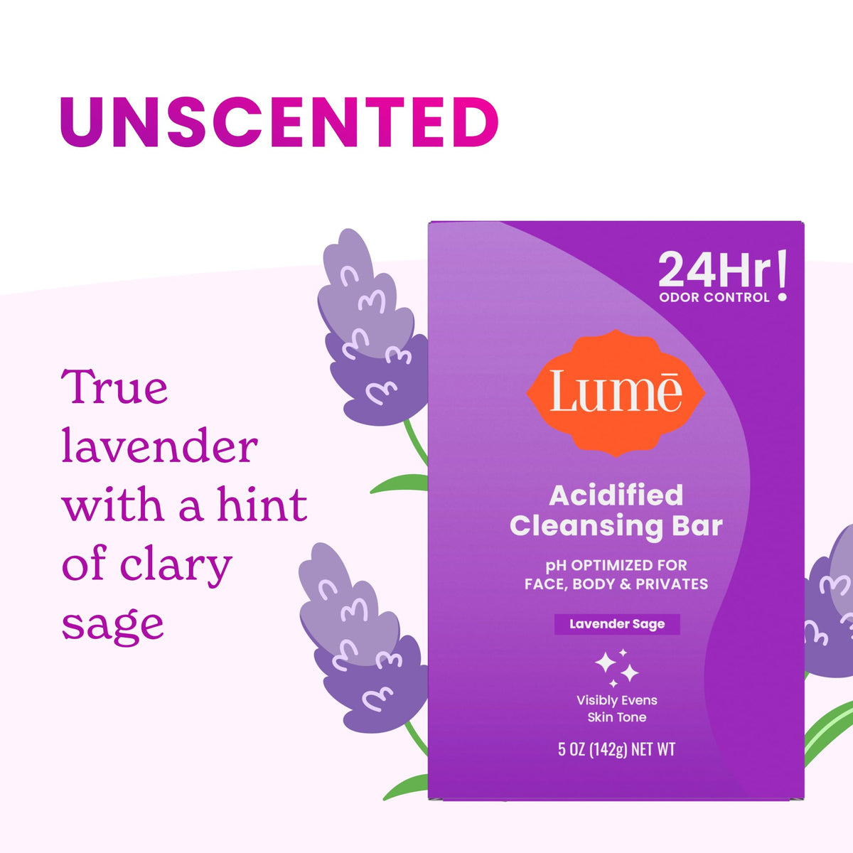 Lume bar lathered in shower scene illustrating everyday use benefit