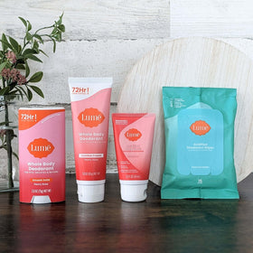 Lume Acidified Body Wash mini bottle for gentle cleansing on the go