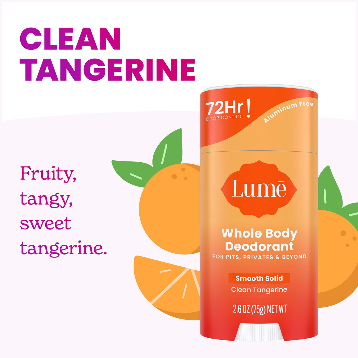 Lume acidified body wash mini bottle showing gentle cleansing benefit