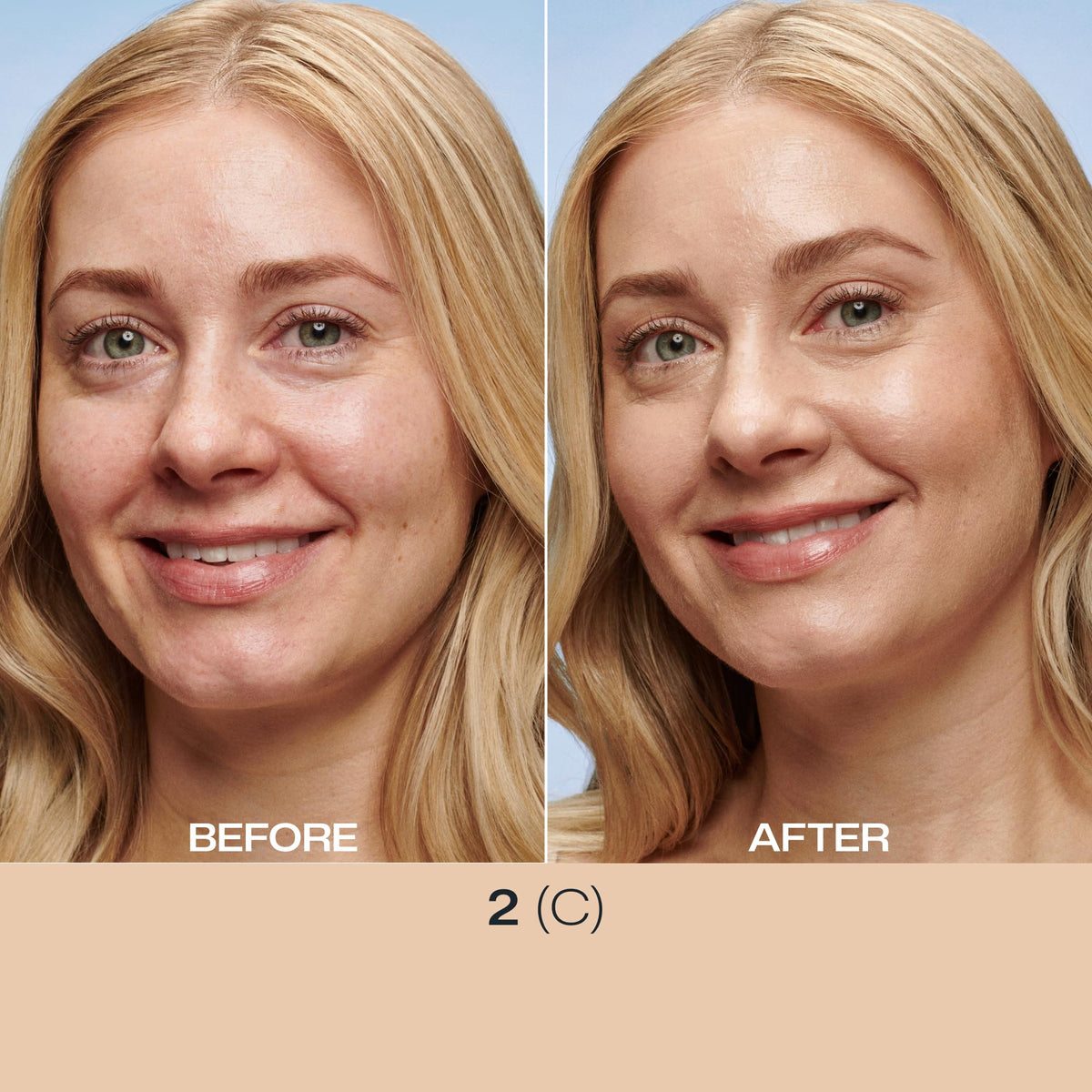 Lumene CC Cream pump dispense demonstrating easy, mess-free application