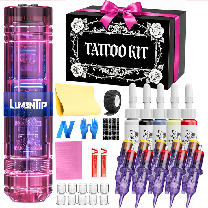 LumenTip front packaging showing complete kit and contents for quick setup