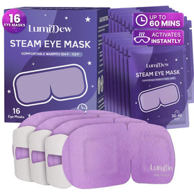 LumiDew front packaging showing 16-pack for easy storage and travel comfort